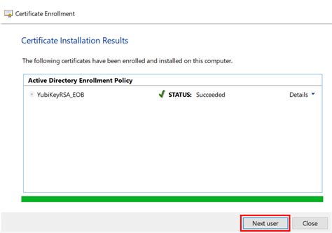 Setting up Windows Server for YubiKey PIV Authentication